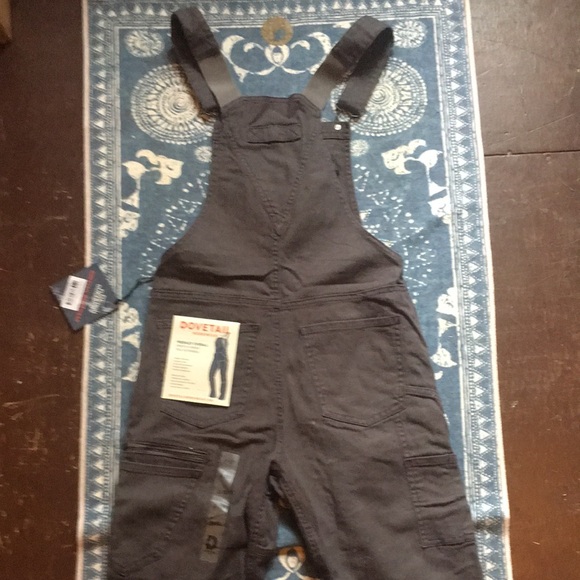 Dovetail Workwear Freshley Overall Dark Grey Canvas Women’s 2 - Picture 4 of 7